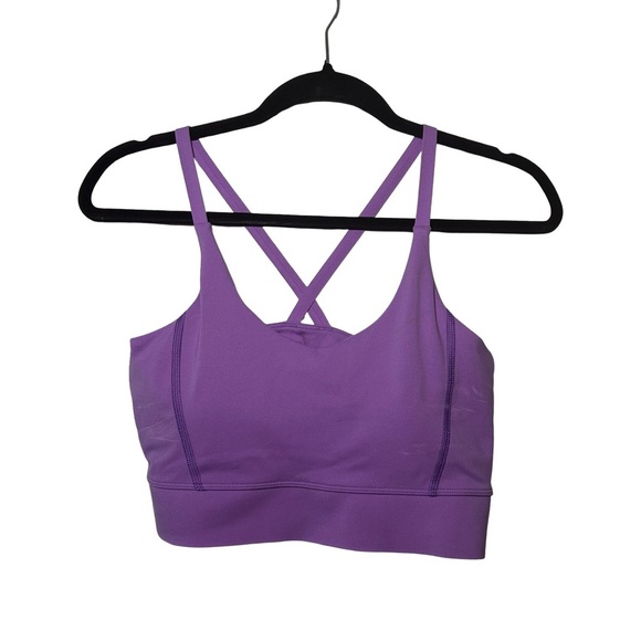 Lavender Sports Bra for Women - Picture 1 of 7